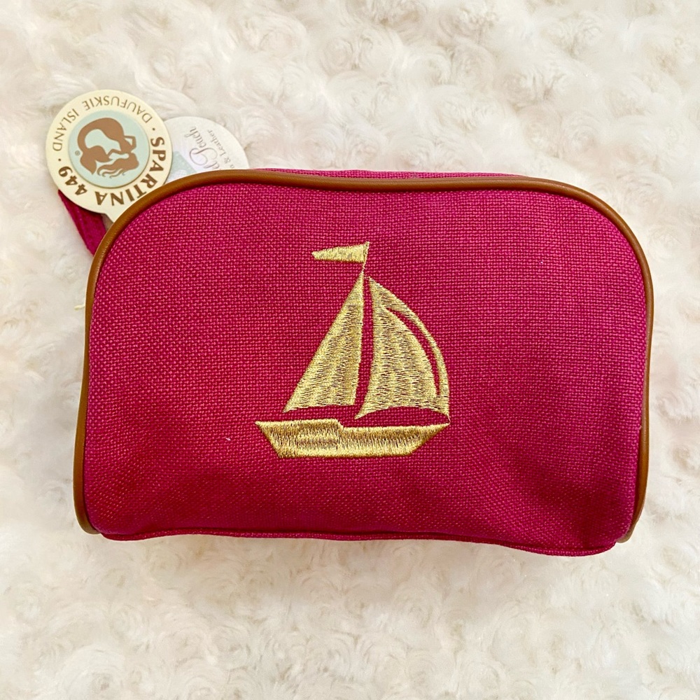 NWT Spartina 449 Sailboat Travel Pouch